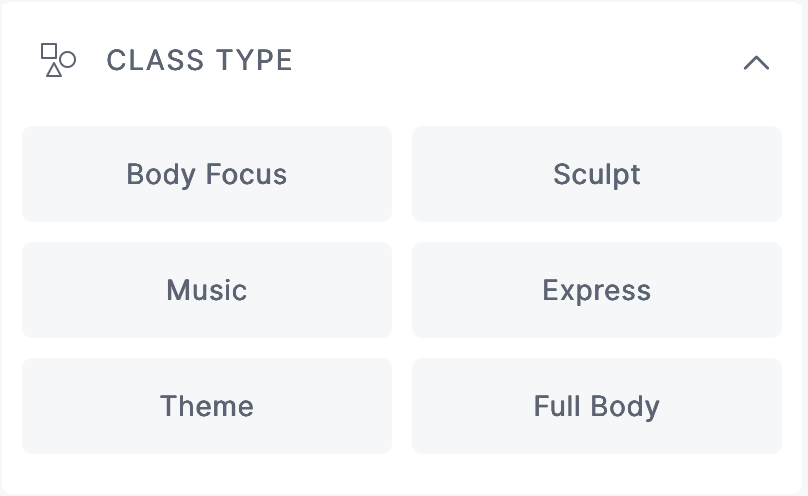 New filtering options for Pilates in the on-demand library